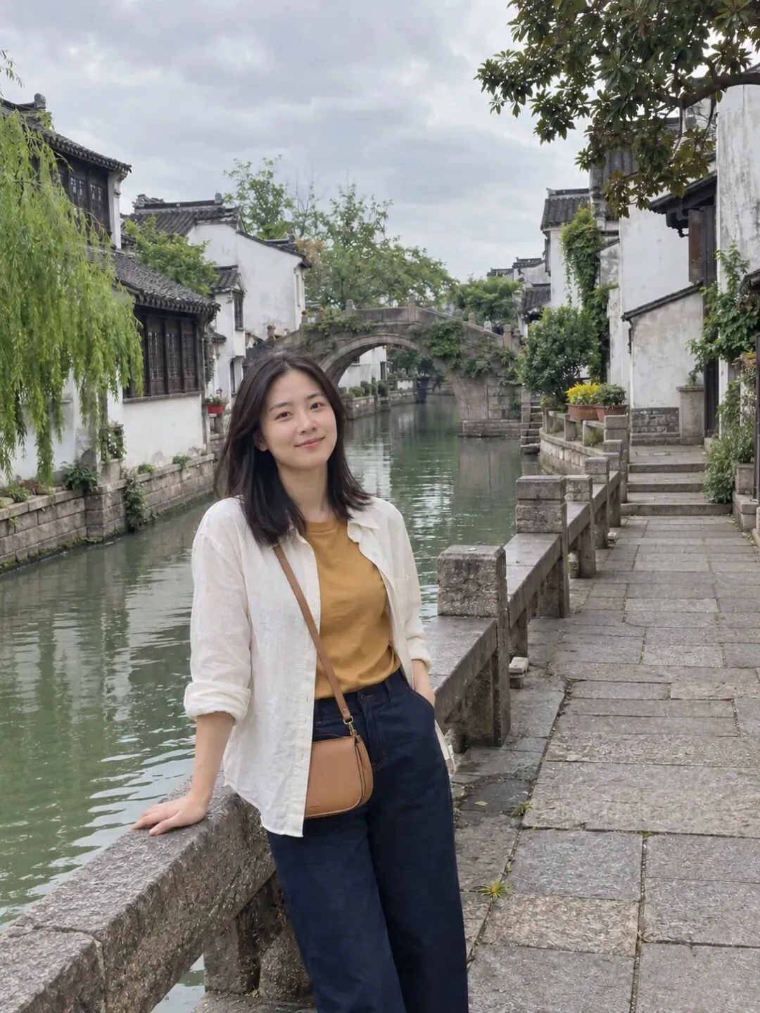 淡彩水乡输入素材