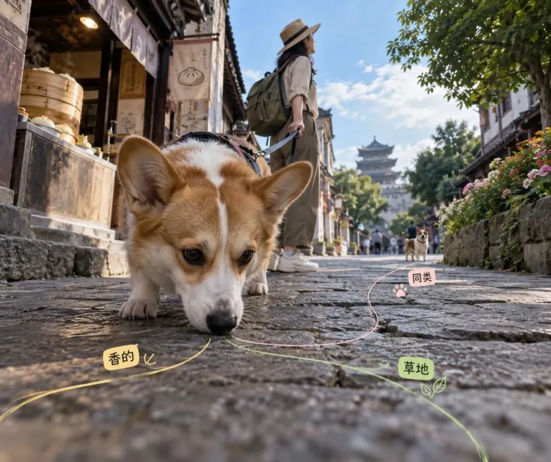 21-3|你逛地标,狗逛气味