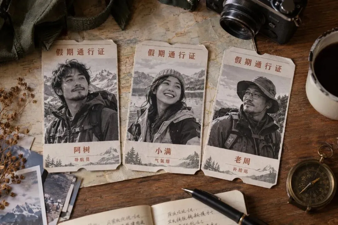 每个人都有一张旅行证