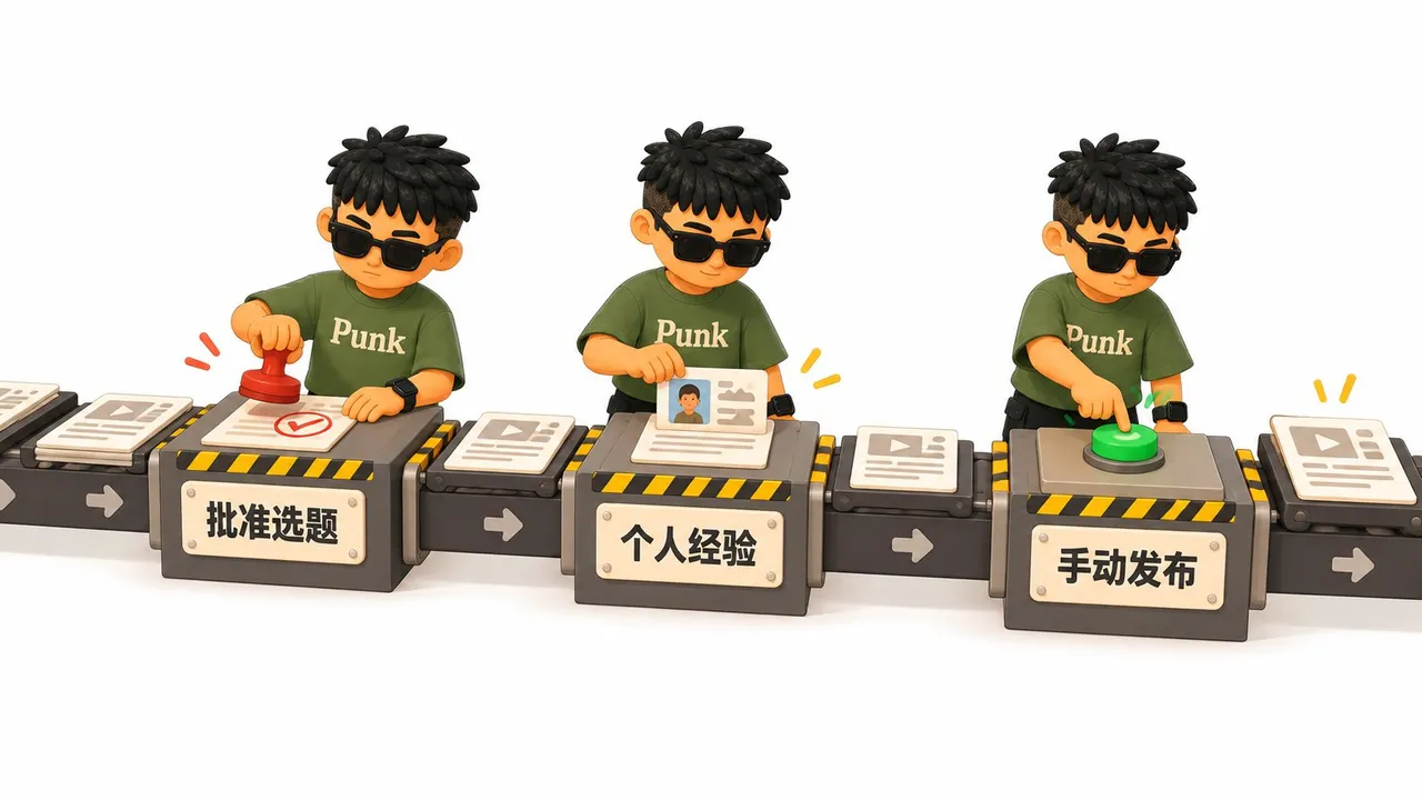 Grok Bot自媒体团队运营制度图