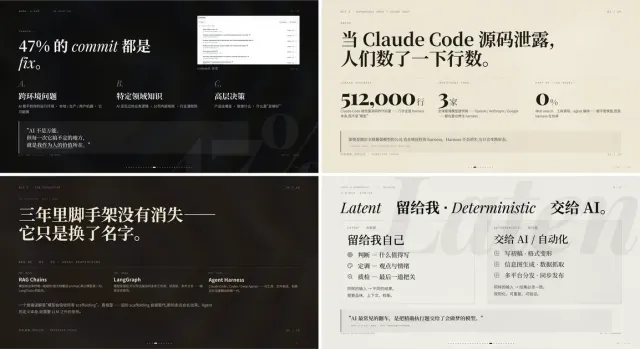 归藏双风格 HTML 幻灯片